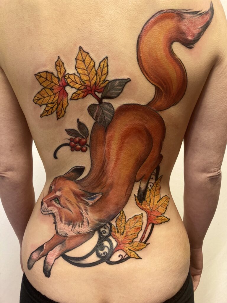 Tattoo by Fiona • Black & Gold Tattoo, Rotterdam