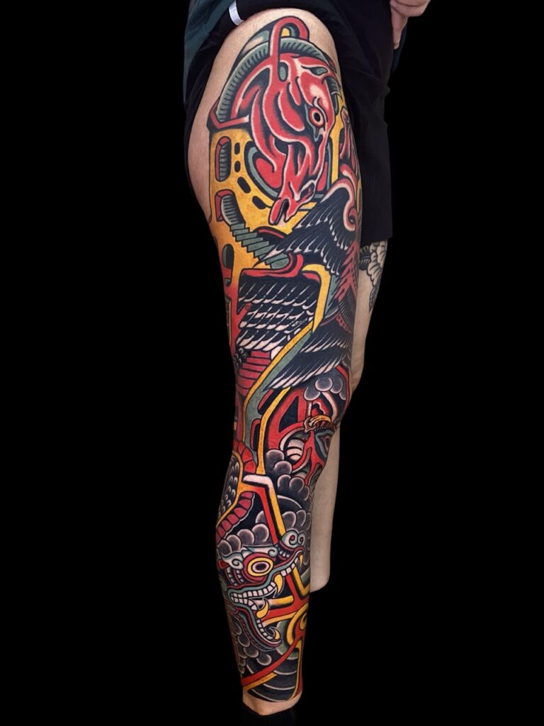 Tattoo by Taco Joe