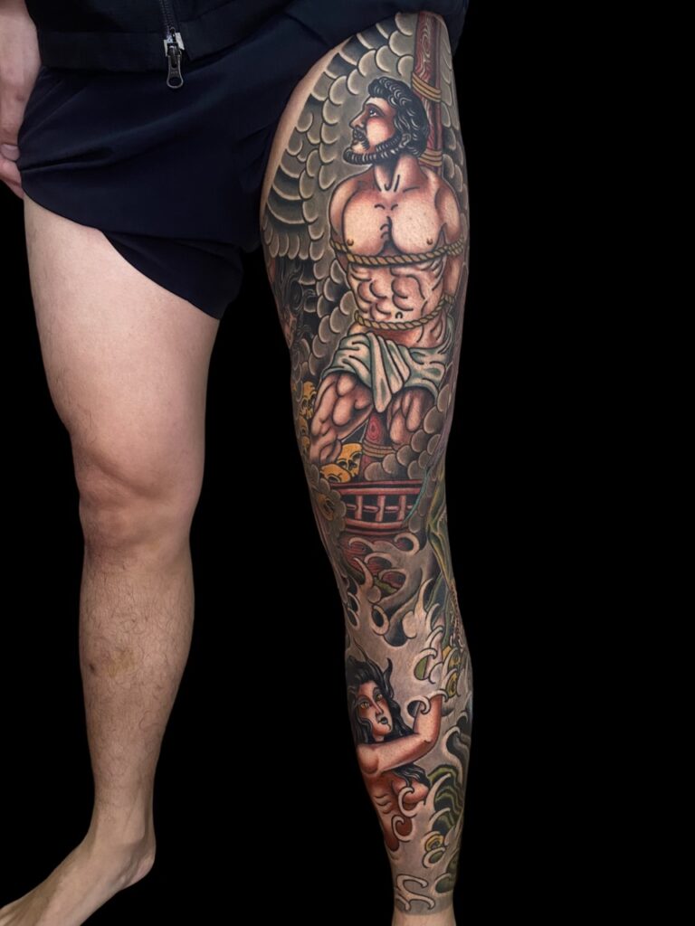 Tattoo by Taco Joe