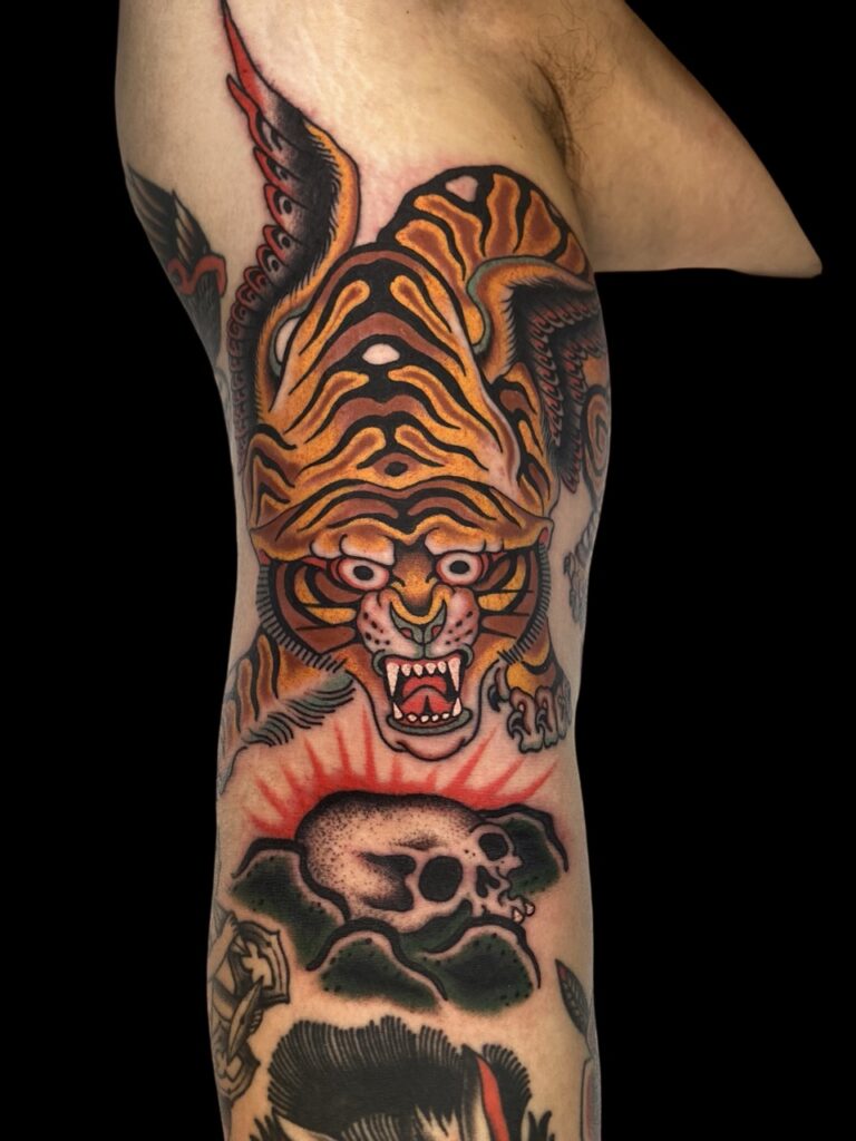 Tattoo by Taco Joe